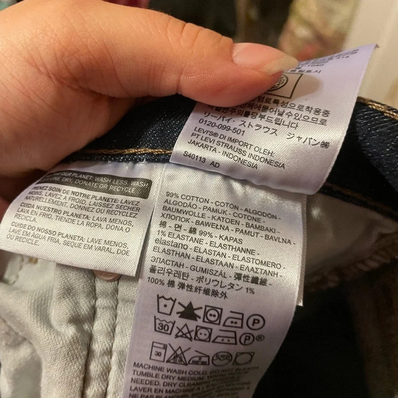 LEVIS 511 MENS SLIM FIT JEANS - Picture 3 of 4